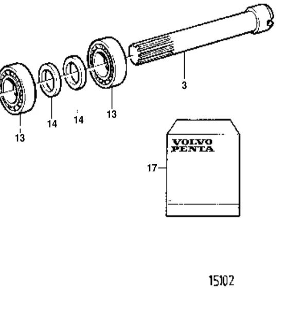3856039 — Kit impulseur exploded diagram