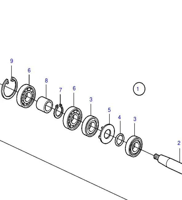 833996 — Sealing ring exploded diagram