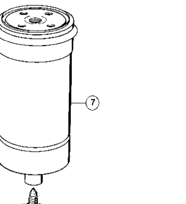 860008 — Cartouche filtre exploded diagram