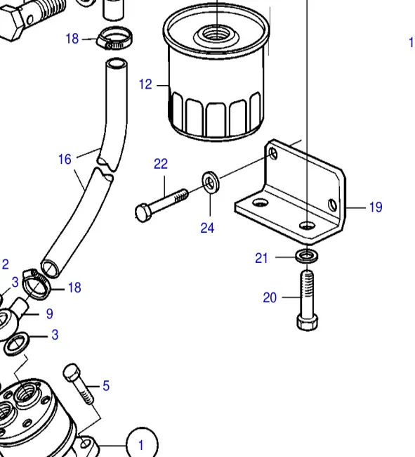 955894 — Dichtung exploded diagram
