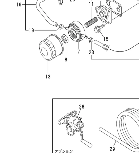 119305-35150 — FILTER, OIL exploded diagram