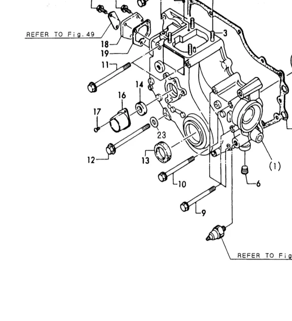 121450-01801 — SEAL, TC25408 exploded diagram
