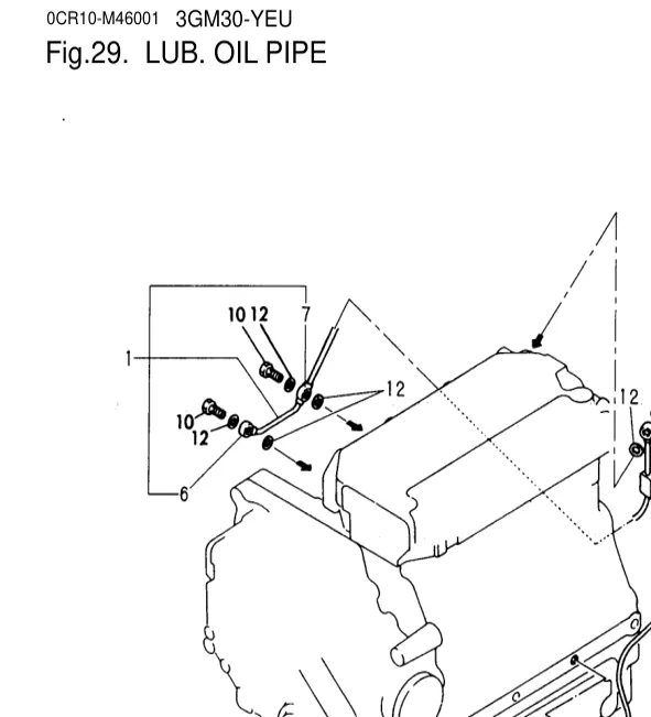 124450-39240 — RETAINER, PIPE exploded diagram