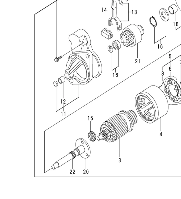129698-77240 — GEAR exploded diagram