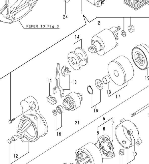 129698-77270 — LEVER SET, SHIFT exploded diagram