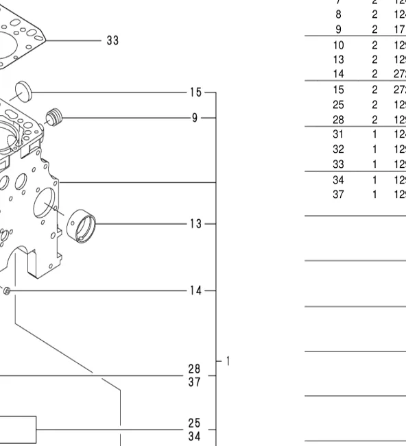 129795-02411 — BUSH, CAMSHAFT exploded diagram