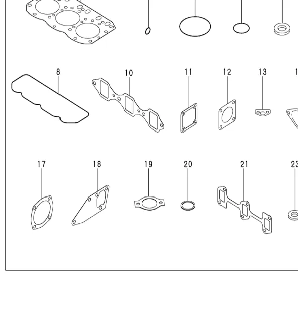 129795-49551 — GASKET exploded diagram