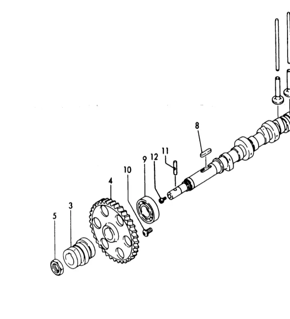24101-062054 — BEARING #6205 exploded diagram