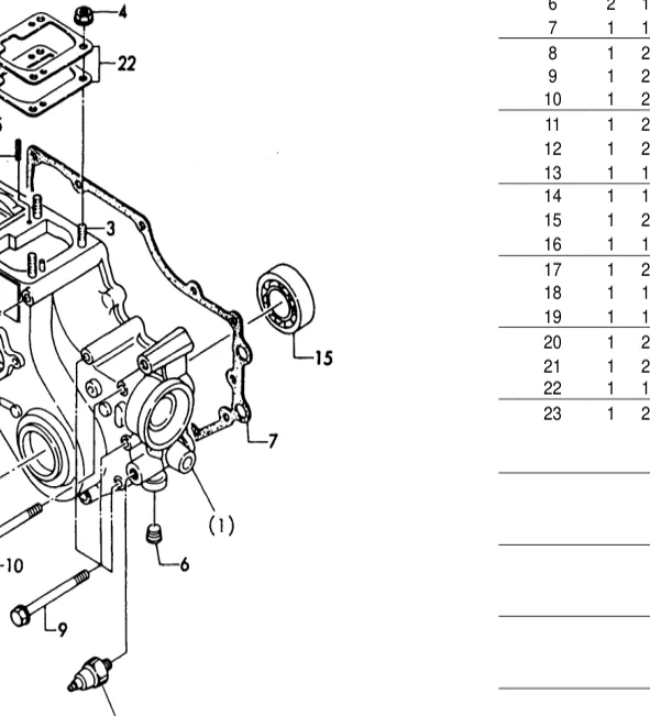 24101-063050 — BEARING, BALL 6305C3 exploded diagram