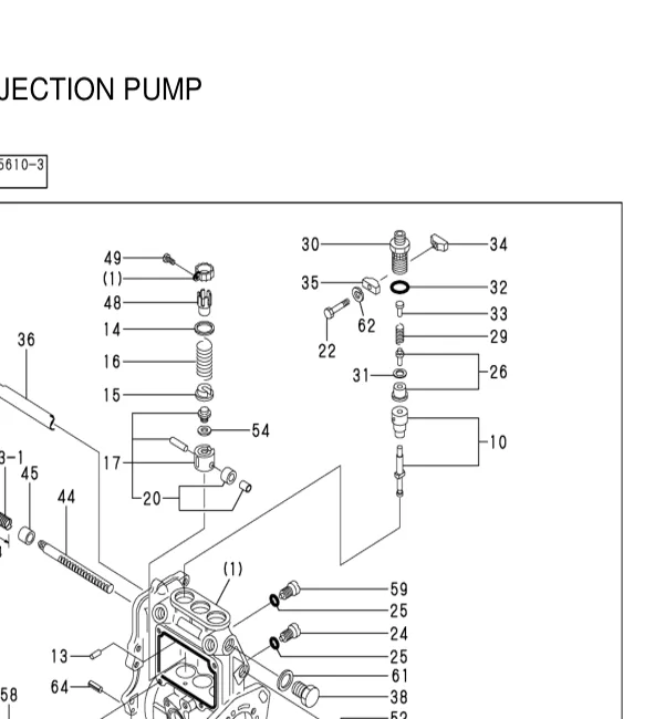 26116-050302 — BOLT, M5X 30 PLATED exploded diagram