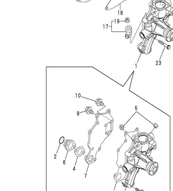 26116-060162 — BOLT, M6X 16 PLATED exploded diagram